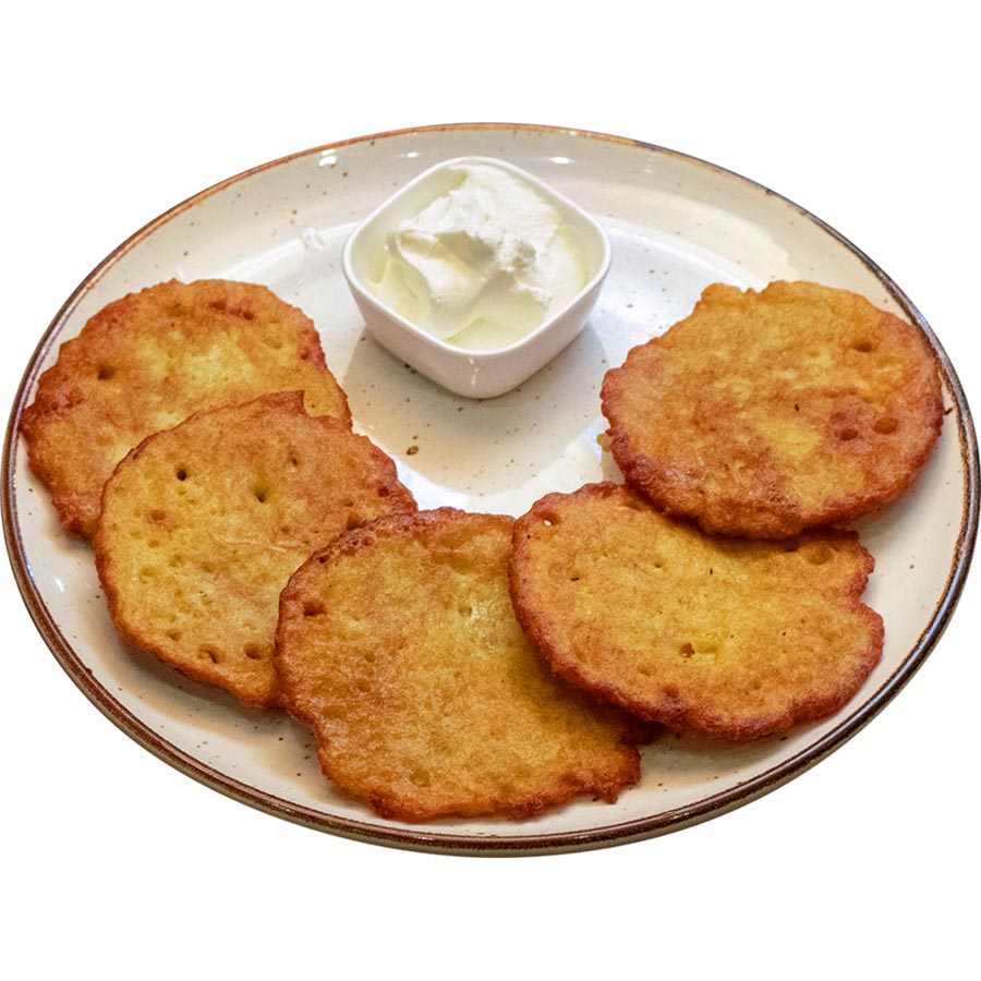 Placki z kwaśną śmietaną